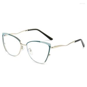 Zonnebril Anti Blauw Licht Cat Eye Brillen Frames Voor Dames Blocking Ray Computer Bril Vrouwen Eyewear Clear Spectacles
