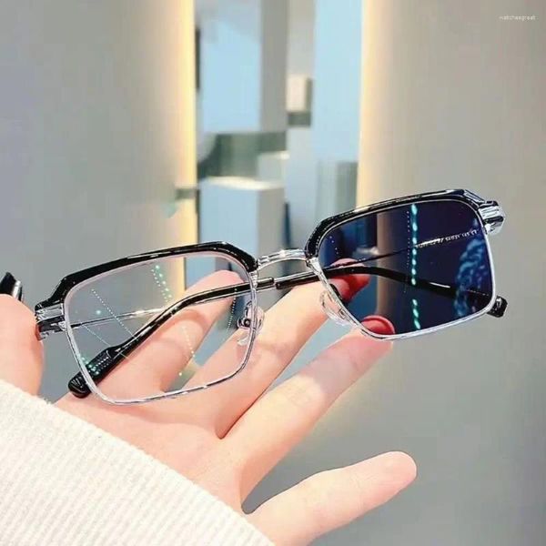 Lunettes de soleil Anti-lumière bleue pour femmes et hommes, monture optique surdimensionnée, Protection des yeux, lunettes d'ordinateur de bureau Ultra