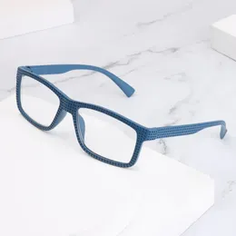 Lunettes de soleil anti-lumière bleue lunettes de lecture hommes vintage mat carré presbytie lunettes femmes ultralégères lunettes hypermétropes 1.0 à 3.5