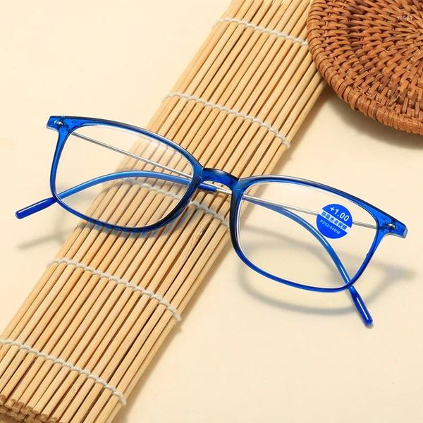 Lunettes de soleil Anti-lumière bleue, monture complète pour hommes et femmes, Protection contre les radiations, ordinateur optique carré à 4.0