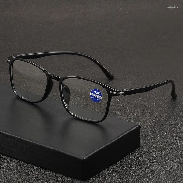 Lunettes de soleil Anti-lumière bleue lunettes de lecture ultra-légères Protection des yeux lecteurs lunettes unisexe élégant confortable presbytie 1.0