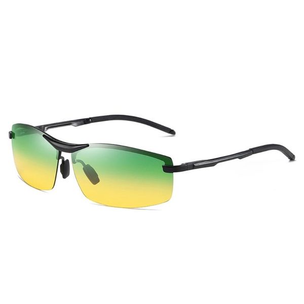 Gafas de sol antirreflejos, visión nocturna clara, polarizadas, gafas de conducción amarillas X4YA