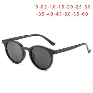 Zonnebrillen Anti -UV Ovaal bijziende gepolariseerde vrouwen Mannen PC kortzichtige recept -bril Diopter -0 5 -1 0 -1 5 tot -6 0 247P