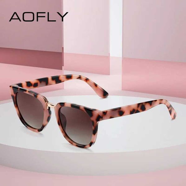 Gafas de sol AOFLY Diseño de marca Suqare Gafas de sol para mujer Gafas de sol polarizadas de moda para mujer Gafas de sol cuadradas Conducción femenina zonnebril heren UV400 YQ240120