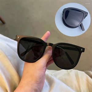 Zonnebril aankomst vouwen draagbare ultra lichte zonbescherming uv mannen en vrouwelijke bril brillen brillen