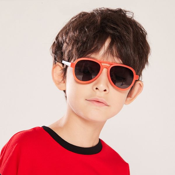 Lunettes de soleil bébé enfants lunettes de soleil polarisées mode lunettes de soleil garçon fille enfant infantile lunettes de sport TR90 UV400 lunettes de plein air 18042 230701