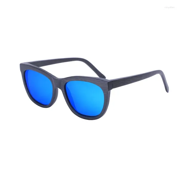 Gafas de Sol BerWer Polarizadas Madera Hombre Bambú Gafas de Sol Mujer Madera