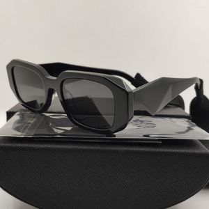 Óculos de sol preto acetato feminino festa com fita para masculino estética tridimensional designer de marca óculos de sol legais