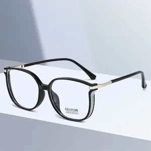 Zonnebrillen bling diamanten blauw licht blokkeren dames leesbril metalen frame mousserende anti-blauwe lezers oversized