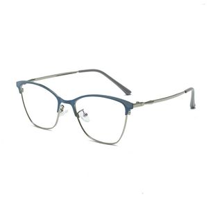 Lunettes de soleil bloquant la lumière bleue pour adolescents, Anti-éblouissement, grande monture en S, lunettes pour dames, décoration tendance