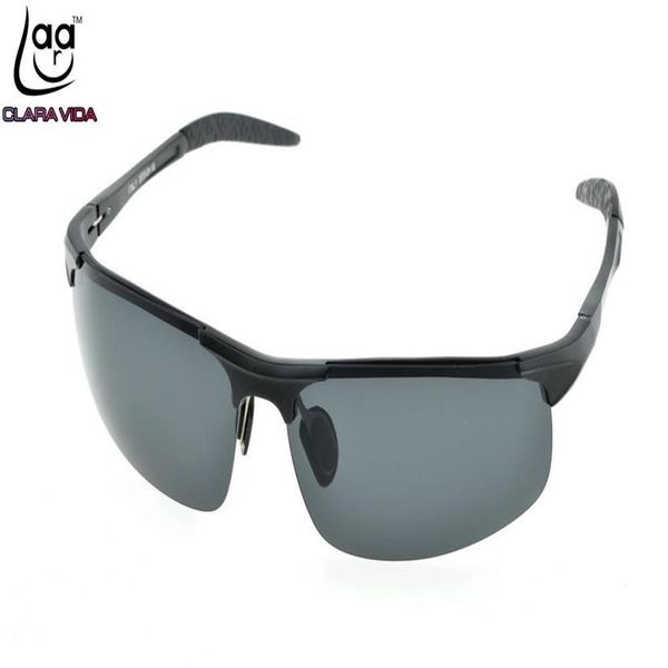 Marca de gafas de sol Clara Vida Al-MG ALEAY Sport Polarizado UV400 Polaroid Extreme Deports Driving Sun Gafas285e