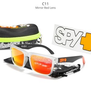 Zonnebrillen Merkontwerp Ken Block Gepolariseerde sportmannen Rijpartij Eyewear Square Sun Glazen Mirrored Lens UV400 221101