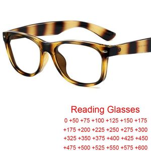 Lunettes de soleil Marque Designer Unisexe Presbytes Lunettes de lecture Hommes Femmes Stripe Retro Lunettes Transparent Computer Anti Blue Light GlassesS