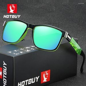 Lunettes de soleil ACHETER Marque Designer Sport Équitation Polarisée Femmes Hommes 2023 Haute Qualité Carré En Plein Air Conduite Lunettes Miroir Ombre