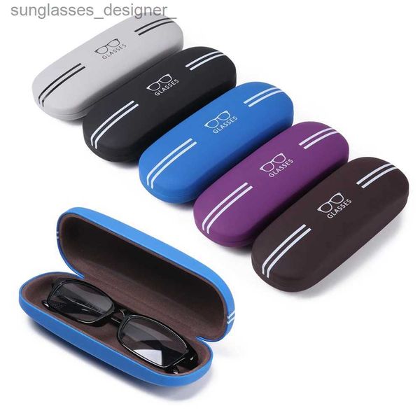 Estuches para gafas de sol Estuches para gafas con montura dura, 1 unidad, gafas de sol, gafas de lectura, bolsa de transporte, caja dura, estuche impermeable para viaje, estuche para contactos oculares L231117