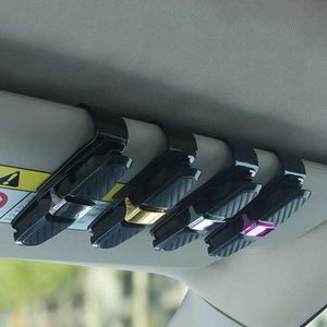 Zonnebrillen Cases Zakken Auto -accessoires Interieur Auto Glazen Kast Auto Zonnevizier Bril Holder Zonnebril Clipkaart Holder Holgil