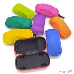 Lunettes de soleil étuis sacs Portable multi-fonction voiture en forme de boîte de rangement pochette sac enfants étui à lunettes protecteur de lunettes