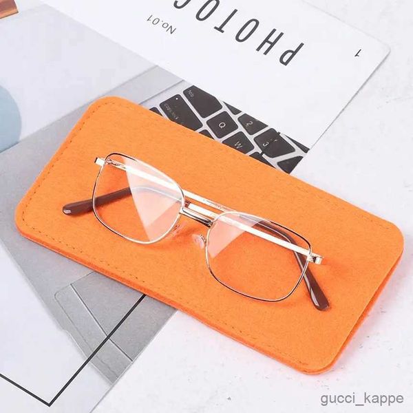 Estuches para gafas de sol Estuches para gafas de tela de fieltro suave Bolsa para gafas de sol portátiles Funda para lentes Gafas de lectura Bolsa Protector para gafas Bolsas de tela para joyería R231014