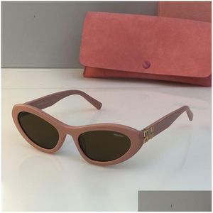 Lunettes de soleil Cat Eye Mui Luxury Designer Lunettes Party Appeal Femmes Simple et à la mode de haute qualité pour les femmes Drop Delivery Fashion Othra