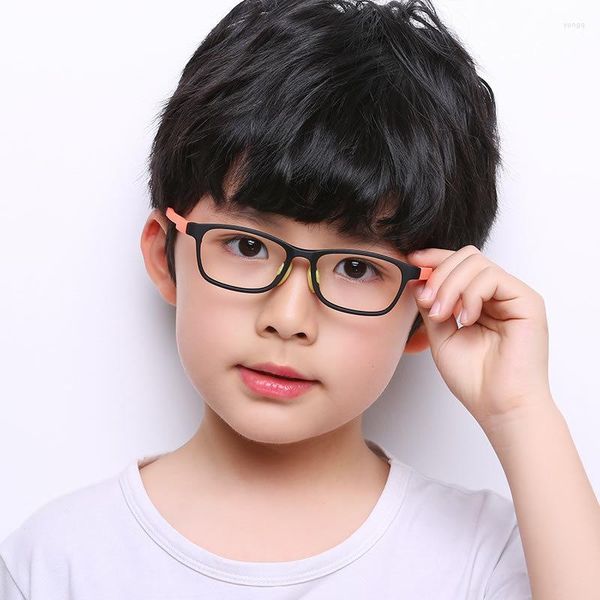 Lunettes de soleil enfants lunettes optiques cadre doux ultraléger enfants lumière bleue garçons filles myopie hypermétropie lunettes de Prescription