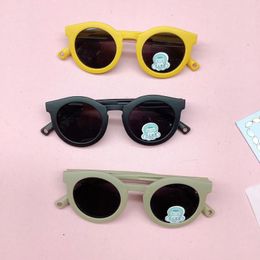 Lunettes de soleil pour enfants mignonnes mignonnes mignonnes lunettes polarisées en silicone concave en silicone