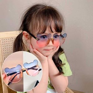 Zonnebrillen Kinderbladen Beren Vormige bril Fashion Girl Cartoon Sun Visor Driver Anti Glare Boy WX5.23QW8H