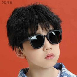 Zonnebrillen kinderen kleine frame vierkante zonnebril meisje merk ontwerper modieuze zonnebrillen jongens buiten black -out bril UV400 gafas de sol wx