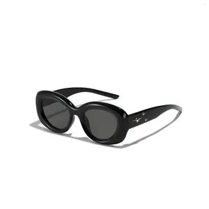 Zonnebril CHUZICI bril met groot frame, gepersonaliseerde trend ovale bril voor heren