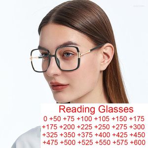 Lunettes de soleil classique Designer carré lunettes de lecture femmes hommes TR90 Anti lumière bleue presbytie lunettes tendance lunettes d'ordinateur