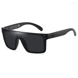 Lunettes de soleil classiques de mode Amazon lunettes de cyclisme de haute qualité Film réel Sports de plein air vague de chaleur Uv400 lunettes
