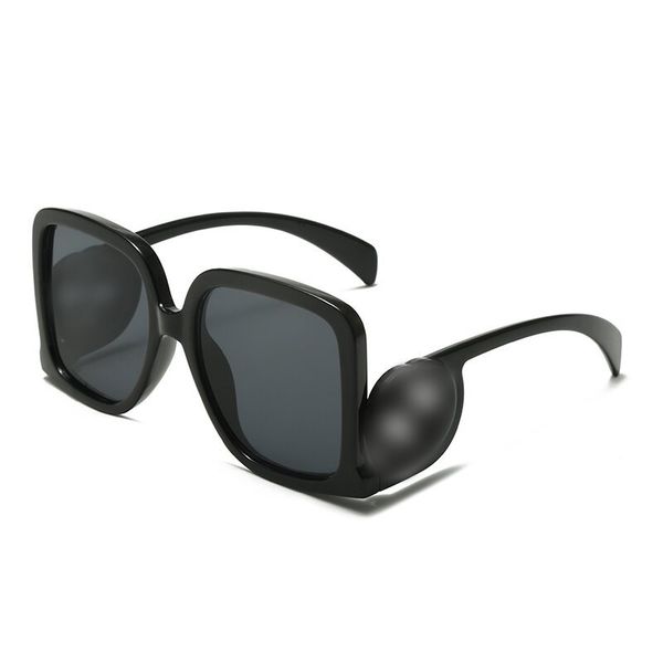 Gafas de sol de marco completo clásico para mujer para hombre Gafas de sol de diseñador hermosas Gafas de sol cuadradas grandes Gafas de moda de lujo para mujer Gafas de hip hop con paquete