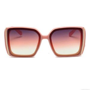 Lunettes de soleil classiques de luxe pour femmes, lunettes de soleil C BLACK WHRITE, conception de jambe prisme, lunettes de style euraméricain, montures de lunettes de teinte rose tendre, lunettes de soleil d'été pour femme