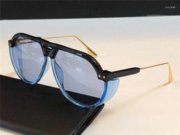 Lunettes de soleil Club3 hommes avec protection UV spéciale femmes mode rétro lunettes ovales cadre haute qualité boîte gratuite