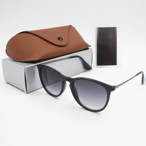 zonnebril coole lenzenvloeistof mode bril zonnebril designer damesbehuizing zwart metalen frame donker 50 mm unisex ronde Raysband-zonnebril