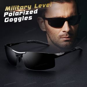 Gafas de sol CoolPandas Gafas de sol polarizadas de aluminio para hombres Lentes de espejo de conducción Gafas de sol masculinas para hombres Mujeres Gafas UV400 De Sol 230713