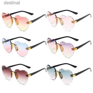 Lunettes de soleil Lunettes de soleil mignonnes pour fille garçons enfants lunettes de soleil polarisées enfant lunettes de soleil rondes aimant bébé Sport lunettes de soleil pour les vacances d'été L231219