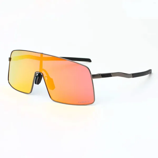 Lunettes de soleil cyclistes Polaris Bike Men Femmes métal