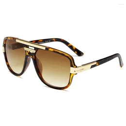 Sonnenbrille Design Männer Vintage Männlich Quadrat Sonnenbrille Luxus Gradienten Sonnenbrille UV400 Shades Gafas De Sol Hombre