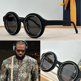 Lunettes de soleil Designer 2024 Paris Men Fashion Week Super Vision Round Sunglassesz2501u Cadre en acétate pour hommes à la mode et à la mode