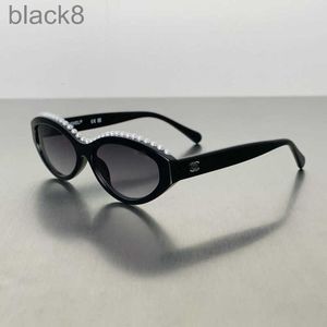 Diseñador de gafas de sol 23 Nuevo marco de anteojos para mujeres Pearl Pearl Cat's Eye French K107 K107