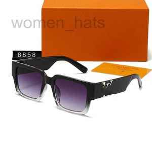Des lunettes de soleil Designer 8858 Nouveau Sunvisor à la mode et à la mode, populaire sur Internet, lunettes de soleil personnalisées, Unisexe HQK7