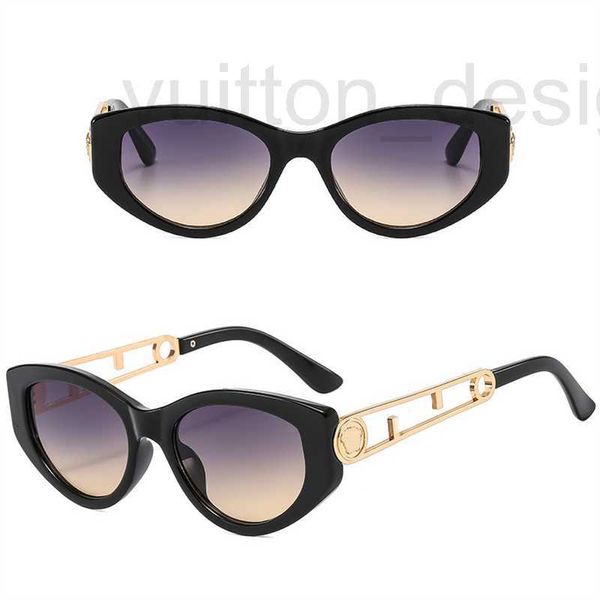 Lunettes de soleil Designer Marque Mode Rétro Cat Eyes Mâle et Femelle Beauté Tête Lunettes De Soleil Lunettes De Soleil Bord De Mer Nouveauté Sans Boîtes 43SA