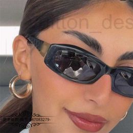 Lunettes de soleil de marque de créateur Xiaoxiang, petite monture, Instagram, même œil de chat, personnalisé pour femmes, Ch74573 C8IQ