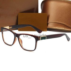 Zonnebril ontwerper Heldere witte lens Hoge kwaliteit dames heren zonnebril outdoor mode luxe pc frame 2288 Transparant licht brillen bril met J230603