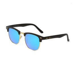 Zonnebrillen Designer mode luxe klassieke ray-ban top mode zonnebril gehard glas vissen reistrend rijden wenkbrauw rijst nagels