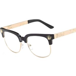 Lunettes de soleil Designer Mode Femmes Hommes Optique Prescription Lunettes Cadres Vintage Verre Uni Lunettes Style Classique Design Mode