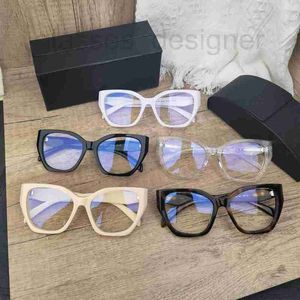 Lunettes de soleil Le cadre de lunettes de concepteur peut être associé à des lentilles myopes visage féminin mince cadre de maquillage transparent mâle ins lunettes de soleil myopes 18WF Z6TJ