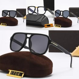 zonnebrillen Designer bril Frame Mirror Mens voor vrouwen unisex Goggle Beach Luxe zonder optioneel