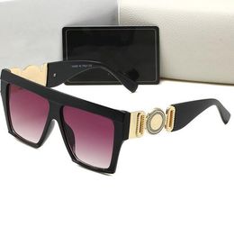 Zonnebrillen Designer letter dames herenbril 4362 senior brillen voor dames brillen frame vintage metalen zonnebril