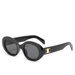 Zonnebril ontwerper luxe zonnebril dames heren bril senior mode brillen voor dames brillen frame vintage zonnebril met doos noodzaak perzik mooi